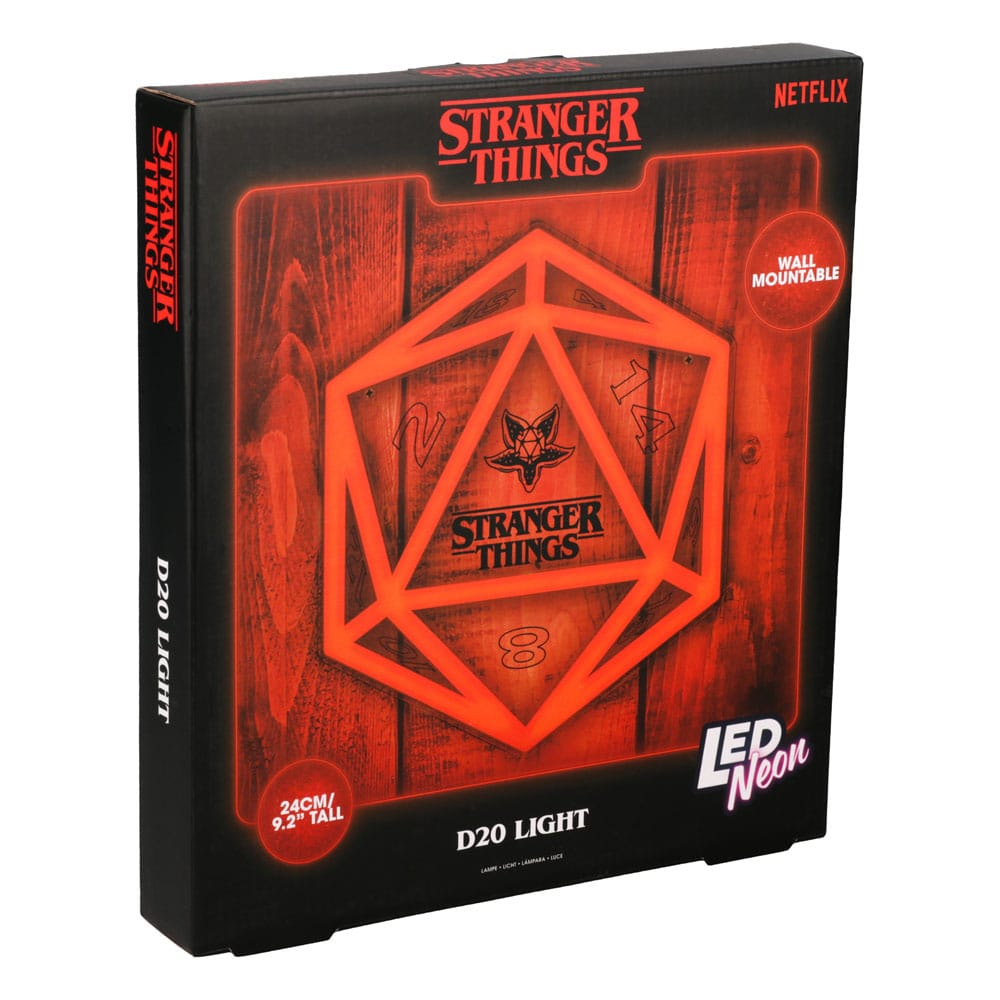 Lampa Neon Perete Stranger Things D20 LED [3]