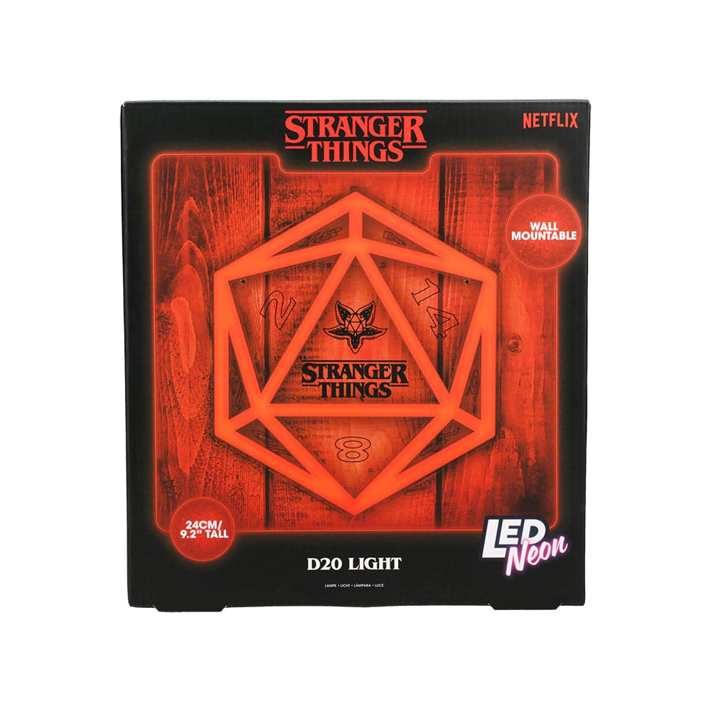 Lampa Neon Perete Stranger Things D20 LED [2]