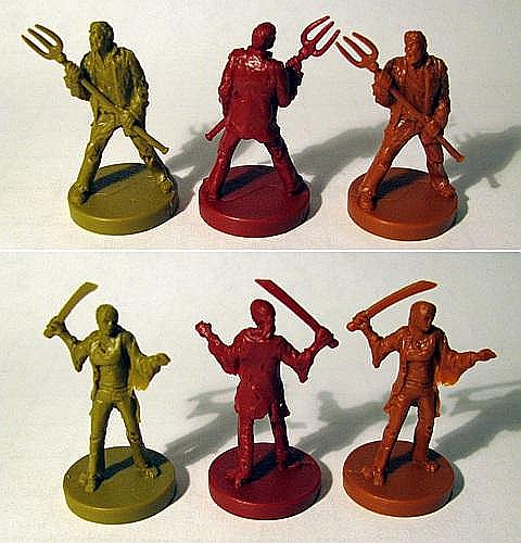 Last Night on Earth - Zombies With Grave Weapons Miniature Set [2]