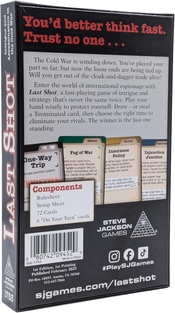 Last Shot Cold War Card Strategy Game [2]