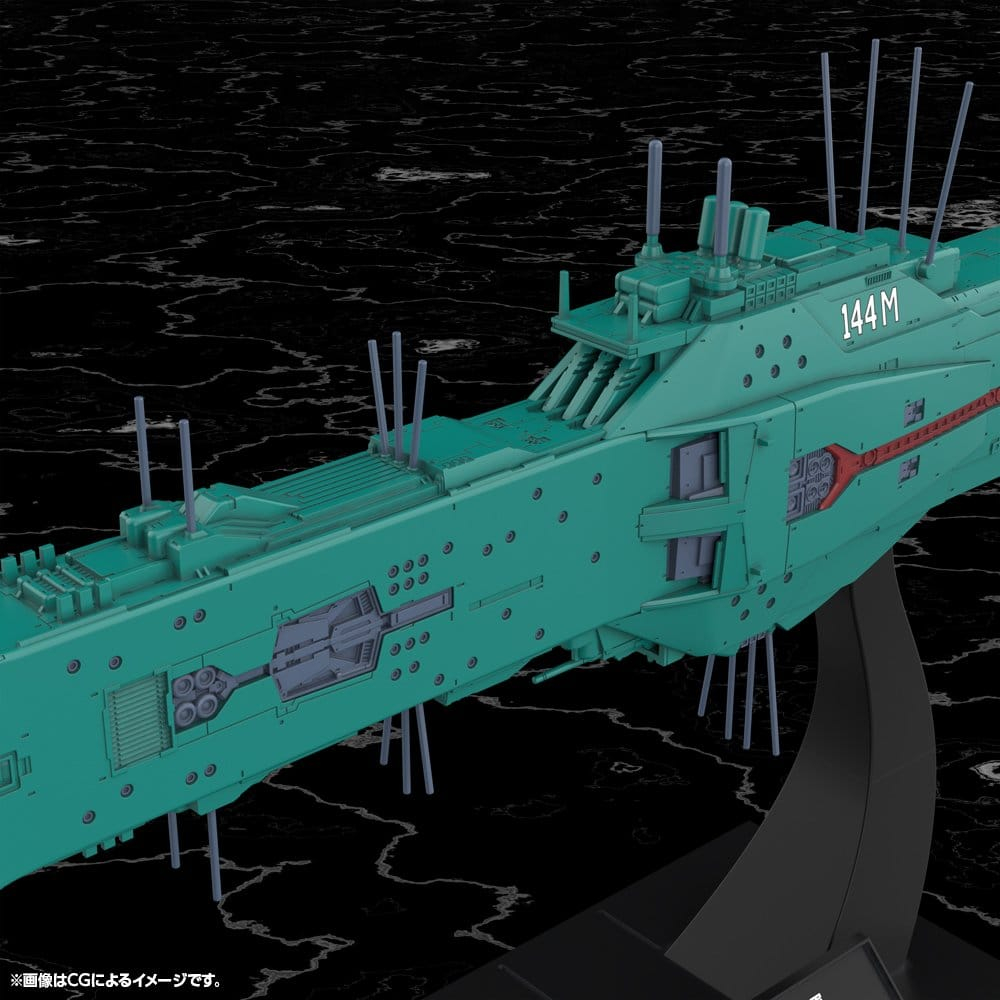 Legend of the Galactic Heroes Plastic Model Kit 1/3000 Free Planets Alliance 13th Fleet Flagship Hyperion 31 cm [13]