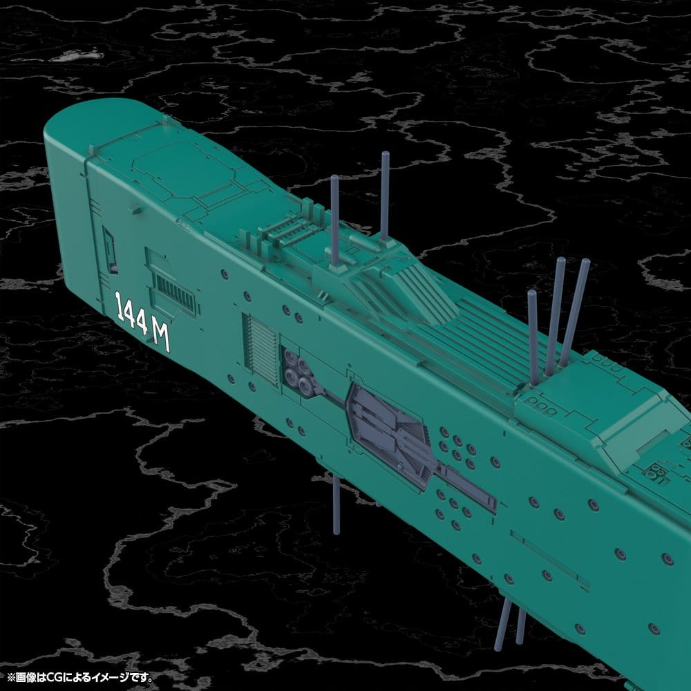 Legend of the Galactic Heroes Plastic Model Kit 1/3000 Free Planets Alliance 13th Fleet Flagship Hyperion 31 cm [11]