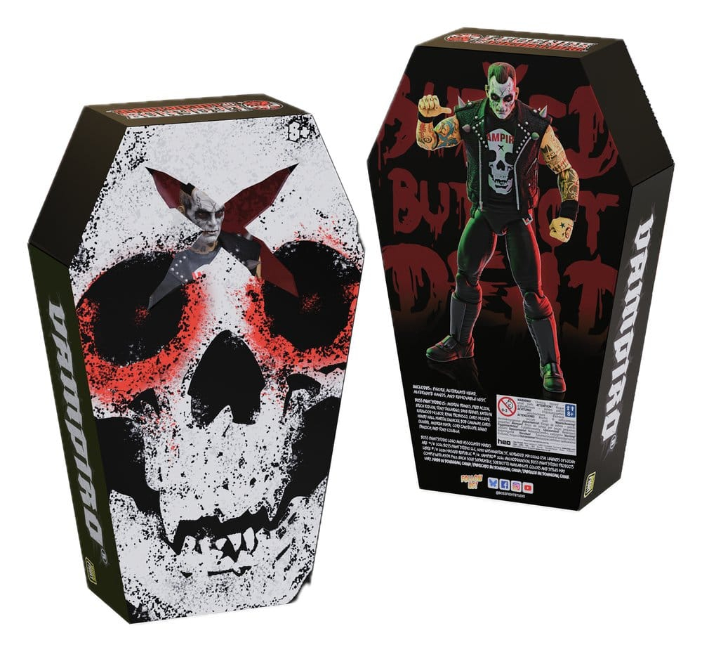Legends of Lucha Libre Fanaticos Action Figure Vampiro Coffin Box Resurrected 15 cm [11]
