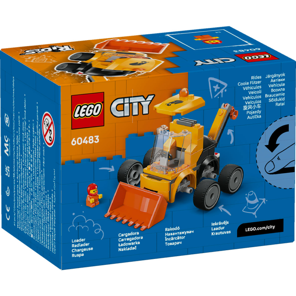 LEGO City Vehicule – Încărcător de Construcții 60483 [3]