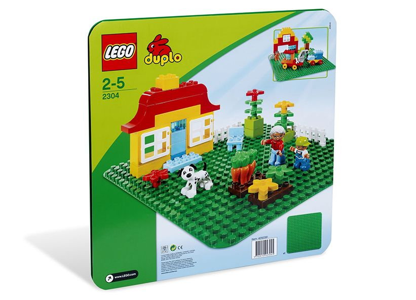 LEGO DUPLO Placa mare, verde pentru constructii [3]