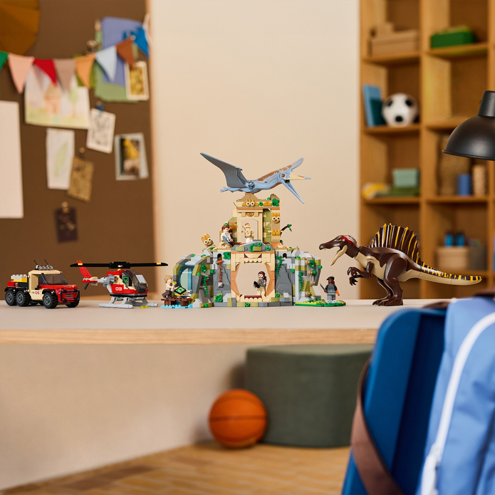 LEGO Jurassic World: Misiune aeriana cu Spinosaurus si Quetzalcoatlus 76976 [8]