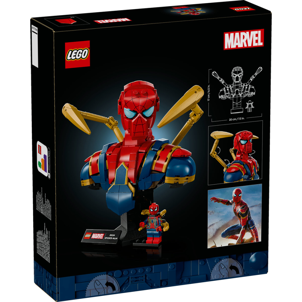 LEGO Marvel Bustul lui Iron Spider-Man 76326 [3]