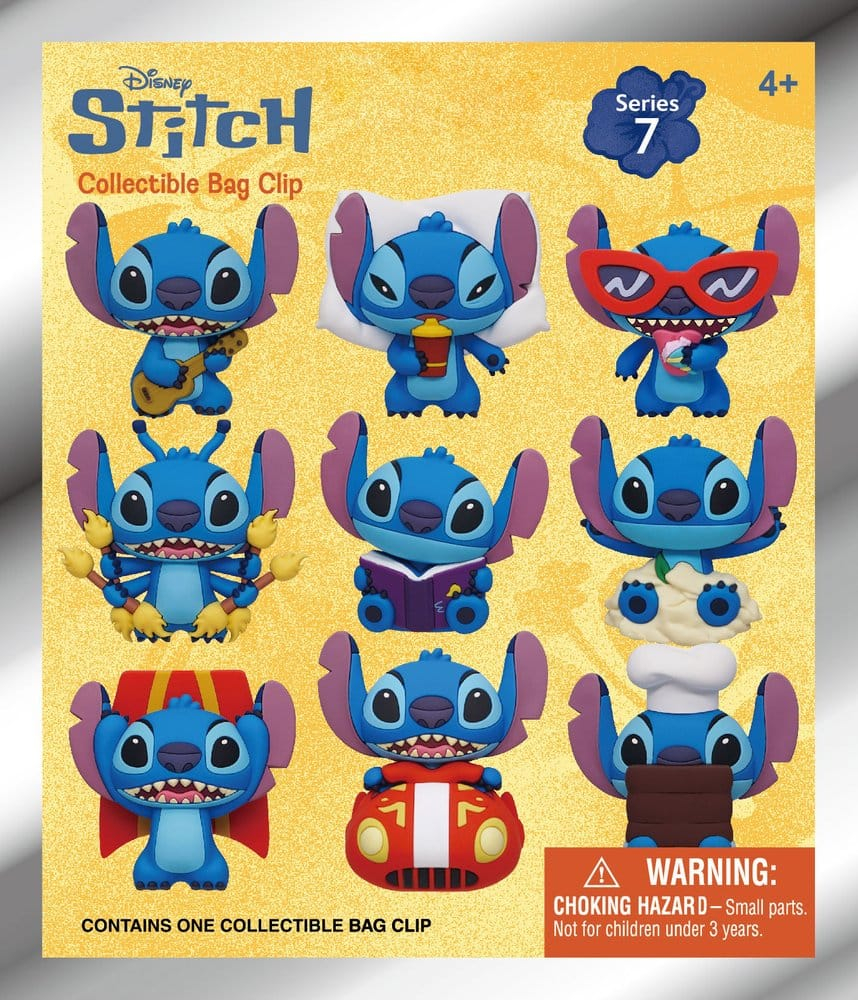 Lilo & Stitch 3D PVC Bag Clips Series 7 Display (24) [2]