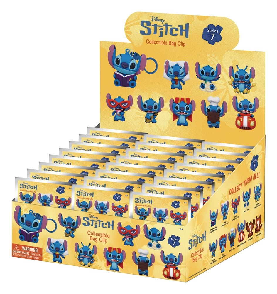 Lilo & Stitch 3D PVC Bag Clips Series 7 Display (24) [3]