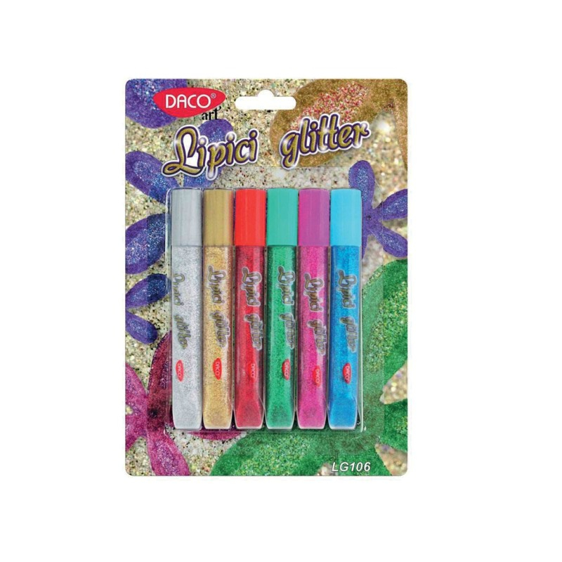 Lipici glitter Set 6 DACO  LG106 [1]