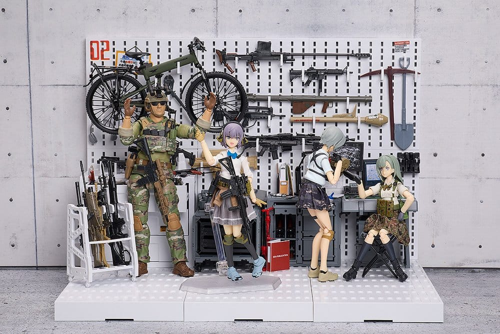 Little Armory figma Action Figure Miyo Asato: Summer Uniform ver. 1.5 13 cm [10]