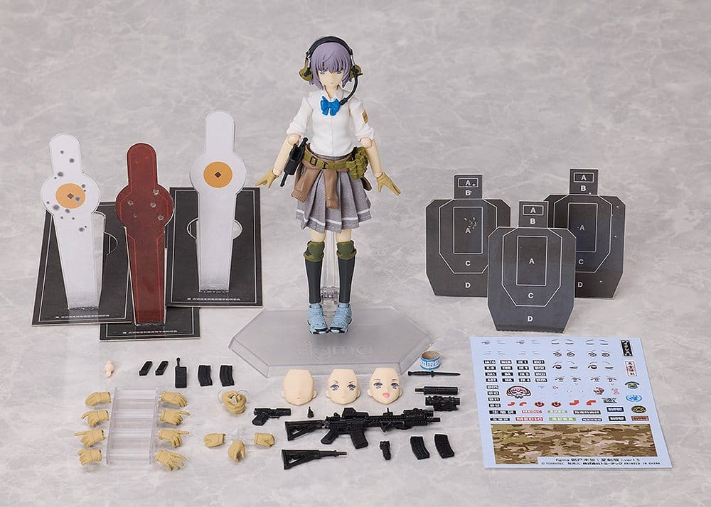 Little Armory figma Action Figure Miyo Asato: Summer Uniform ver. 1.5 13 cm [5]