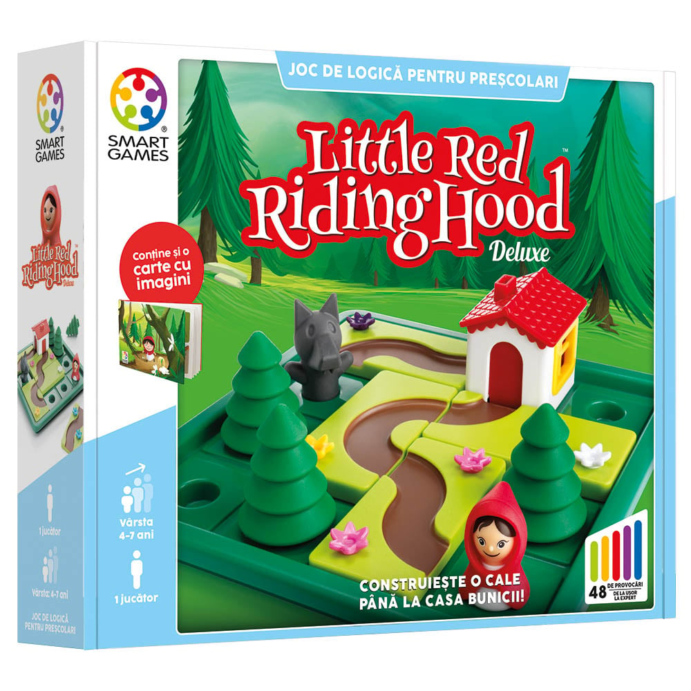 Little Red Riding Hood Deluxe joc de logica cu 48 provocari (editie limba romana) [1]