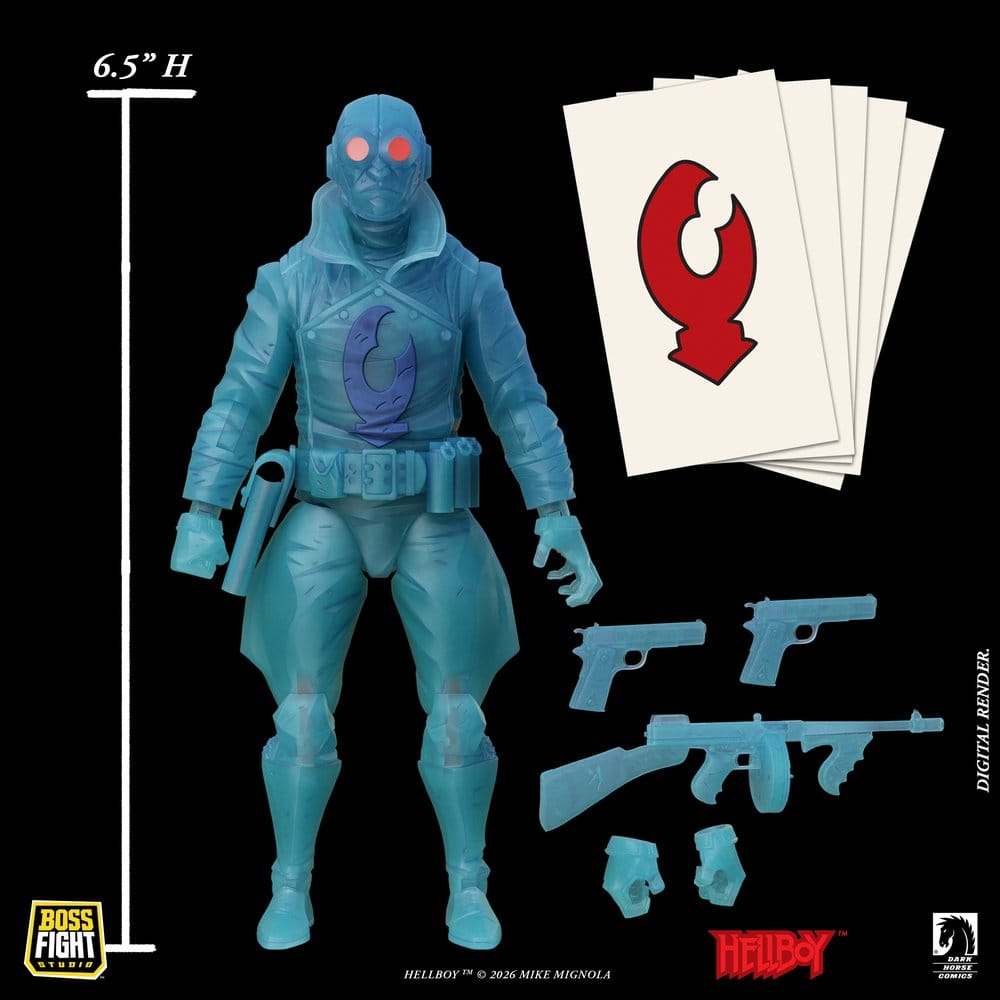 Lobster Johnson 1/12 Action Figure The Ghost of Lobster Johnson (Limited Edition) heo exclusive 17 cm [7]