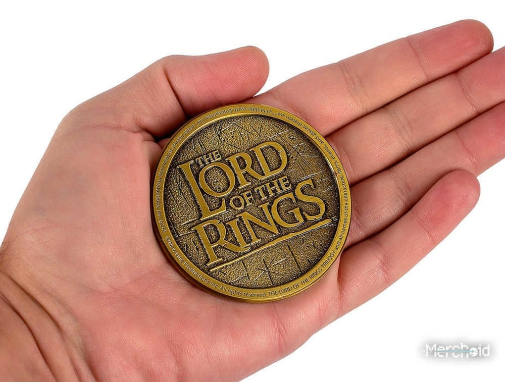 Lord of the Rings Coin with Display Stand The Fellowship [3]