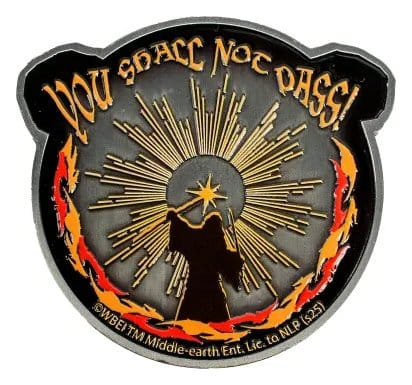 Lord of the Rings Coin "You Shall Not Pass" Balrog Deluxe [2]