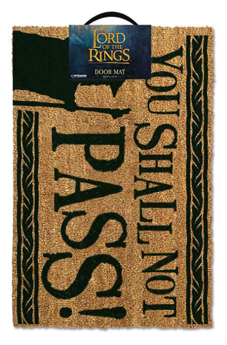 Lord of the Rings Doormat 40×60 cm – You Shall Not Pass [1]
