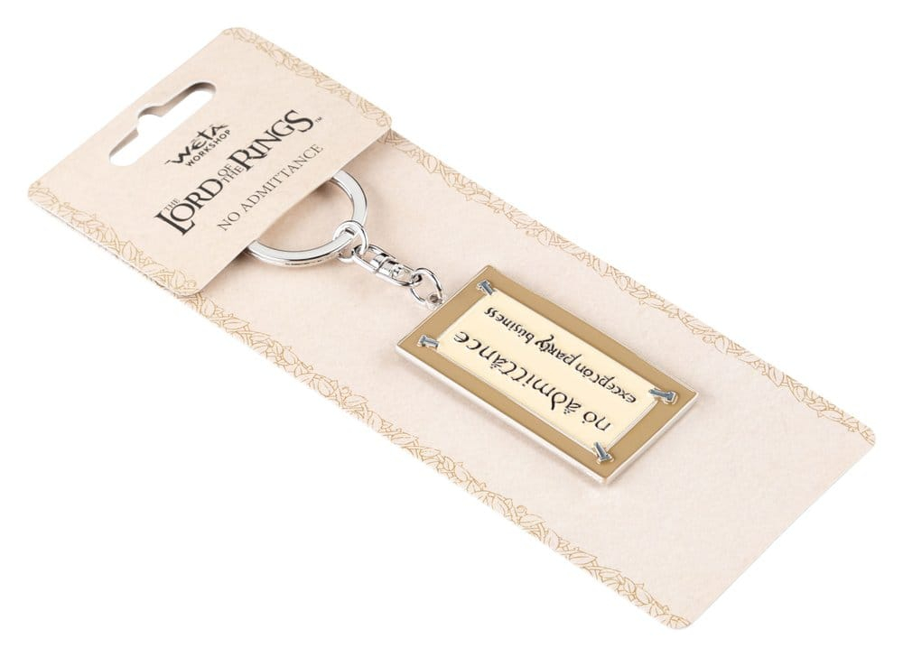Lord of the Rings Keyring No Admittance Sign 6 cm [3]