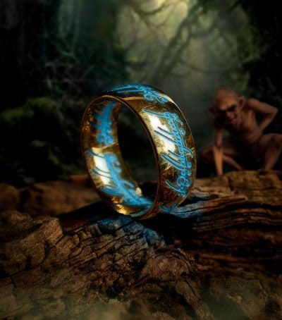 Lord of the Rings Replica One Ring Glow in the Dark [9]