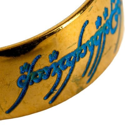 Lord of the Rings Replica One Ring Glow in the Dark [14]