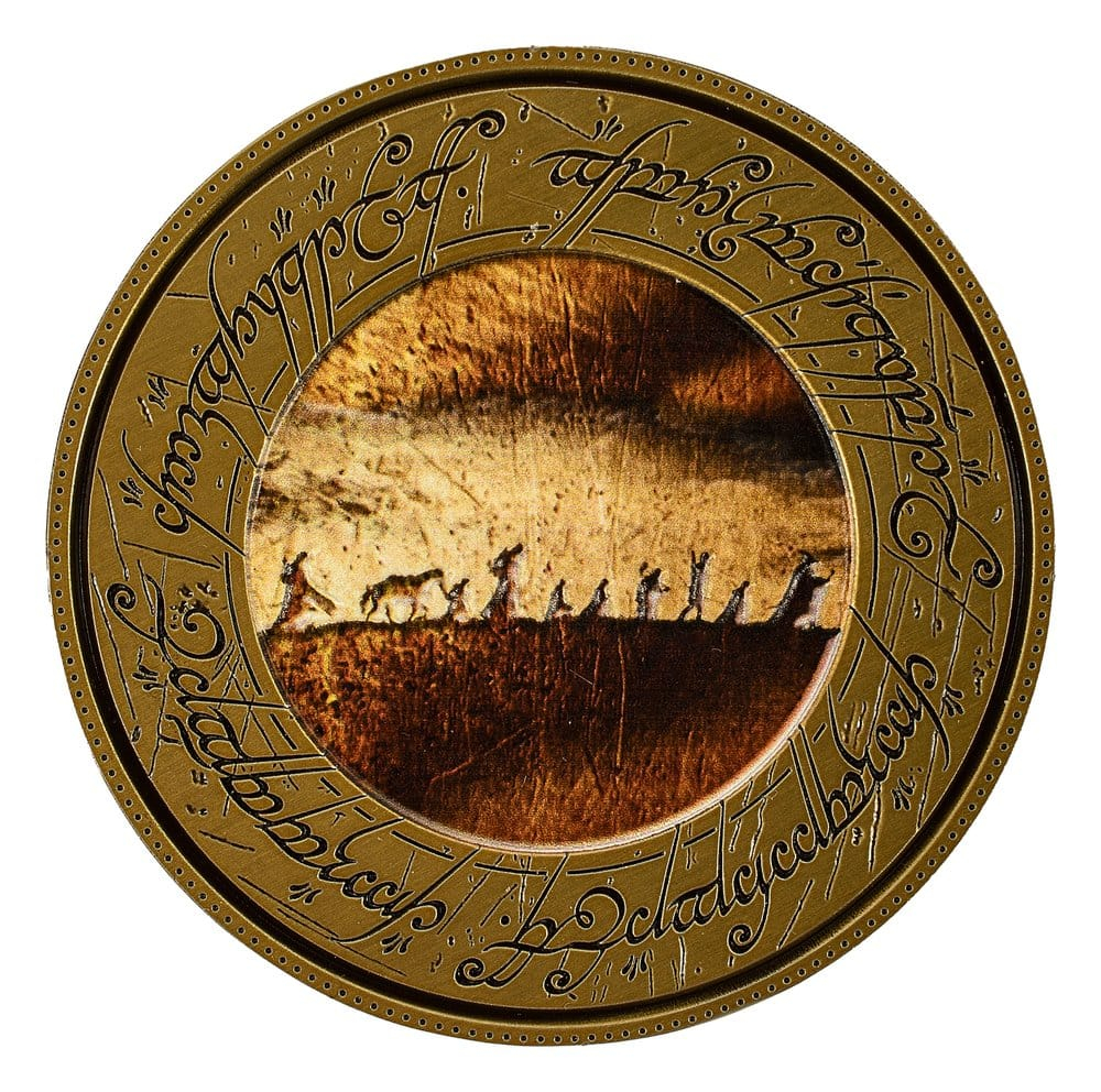 Lord of the Rings The Fellowship Coin cu Stand de Expunere [3]