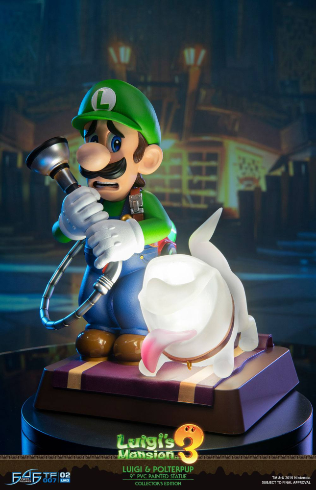 Luigi's Mansion 3 PVC Statue Luigi & Polterpup Collector's Edition 23 cm [19]