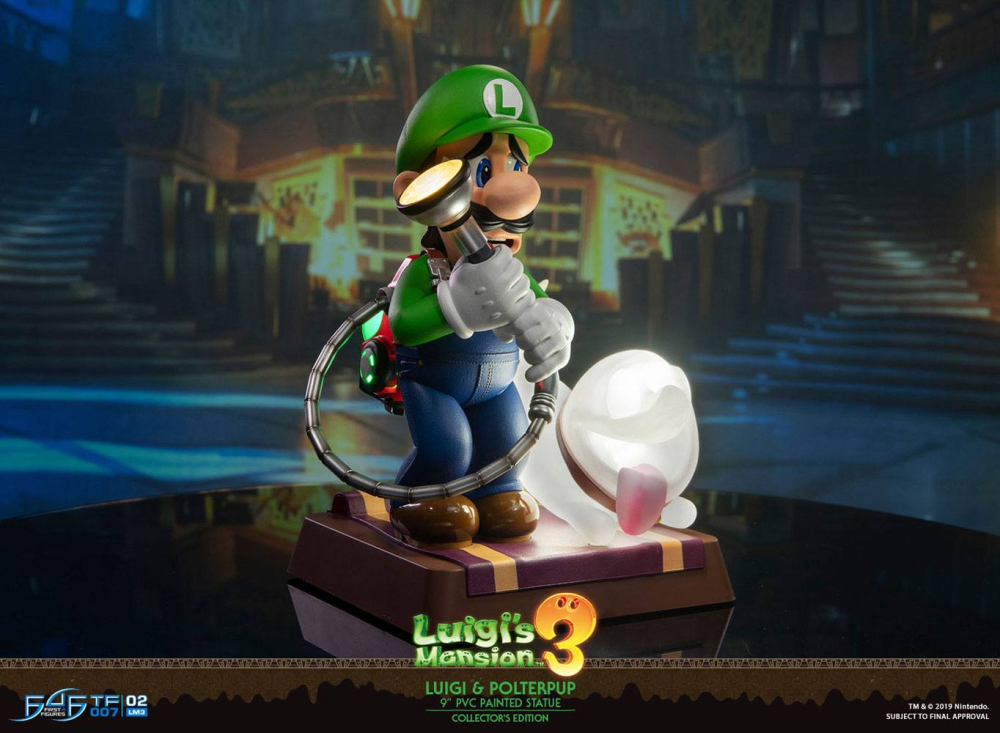 Luigi's Mansion 3 PVC Statue Luigi & Polterpup Collector's Edition 23 cm [3]