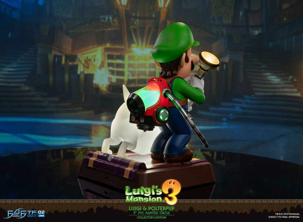 Luigi's Mansion 3 PVC Statue Luigi & Polterpup Collector's Edition 23 cm [4]