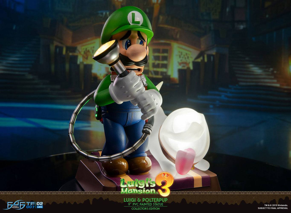 Luigi's Mansion 3 PVC Statue Luigi & Polterpup Collector's Edition 23 cm [2]