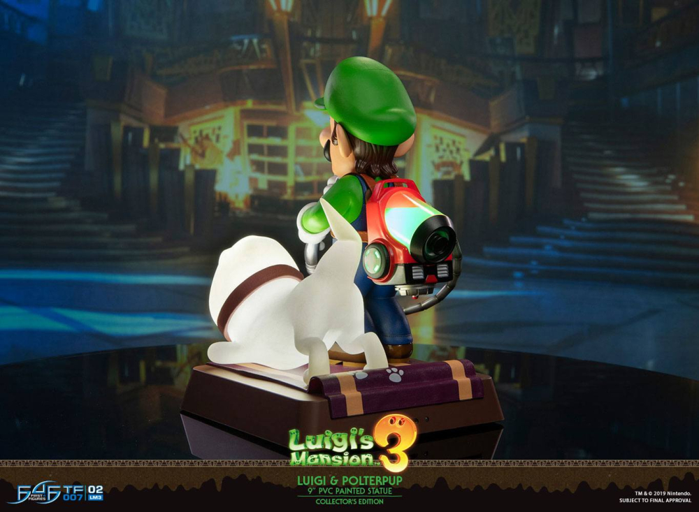 Luigi's Mansion 3 PVC Statue Luigi & Polterpup Collector's Edition 23 cm [6]