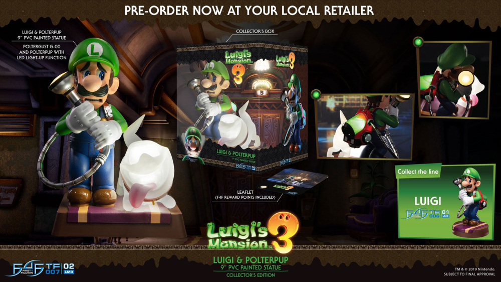 Luigi's Mansion 3 PVC Statue Luigi & Polterpup Collector's Edition 23 cm [21]