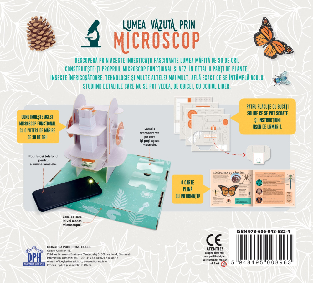 Lumea vazuta prin microscop – Kit educativ stiinta 8+ ani [2]