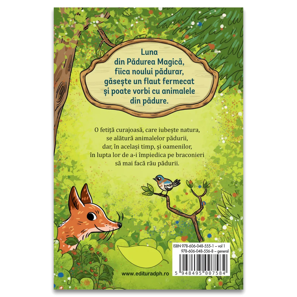 Luna si Padurea Magica Vol. 1: Bufnita cu o cheie in cioc – Roman fantasy 8+ ani [2]