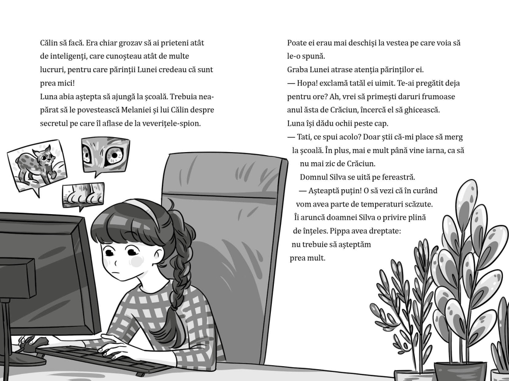 Luna si Padurea Magica Vol. 5: Un ras cu ochii verzi – Roman fantasy 8+ ani [3]