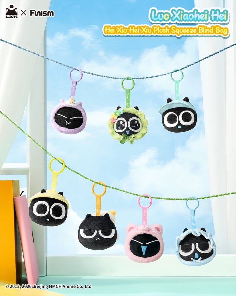 Luo Xiaohei Hei Xiu Hei Xiu Plush Figure Squishy Blind Bag Display (6) [2]