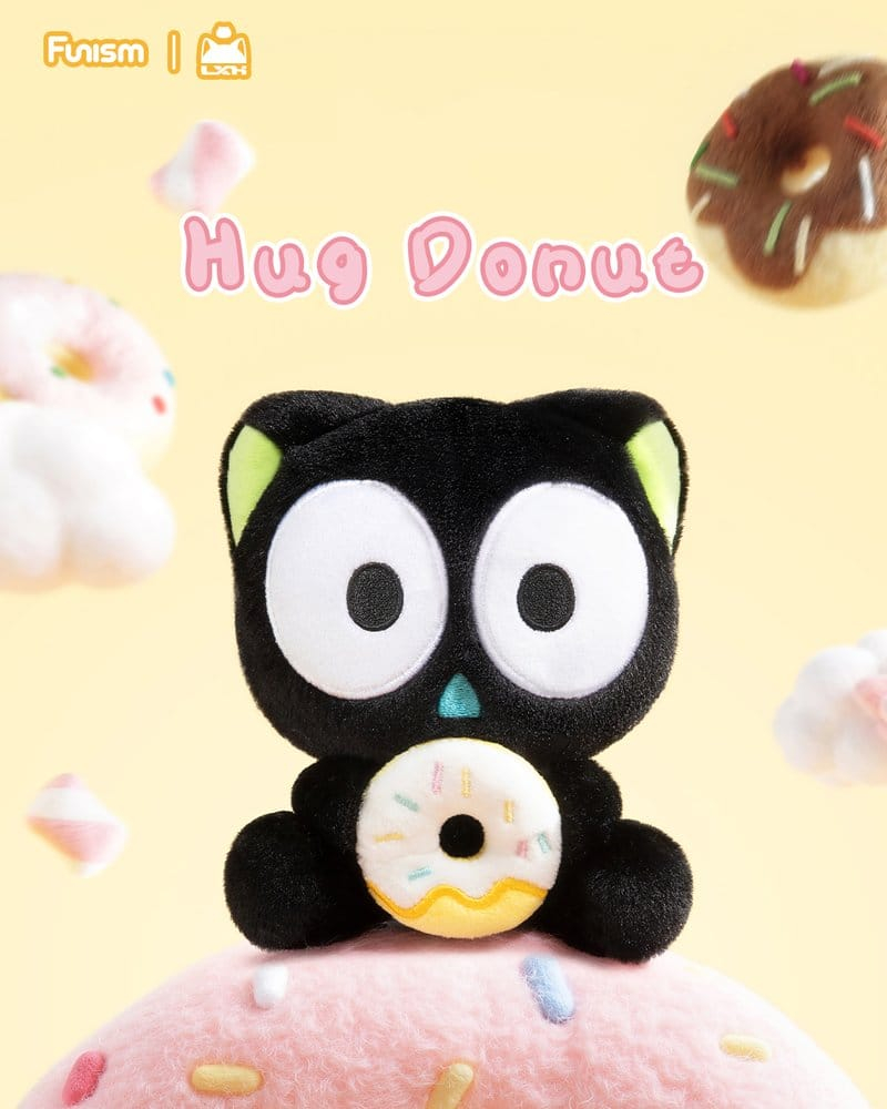 Luo Xiaohei Hug Series Plush Keyring Blind Box Display (6) [5]