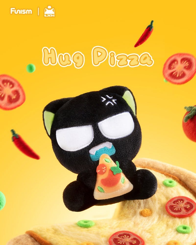 Luo Xiaohei Hug Series Plush Keyring Blind Box Display (6) [4]