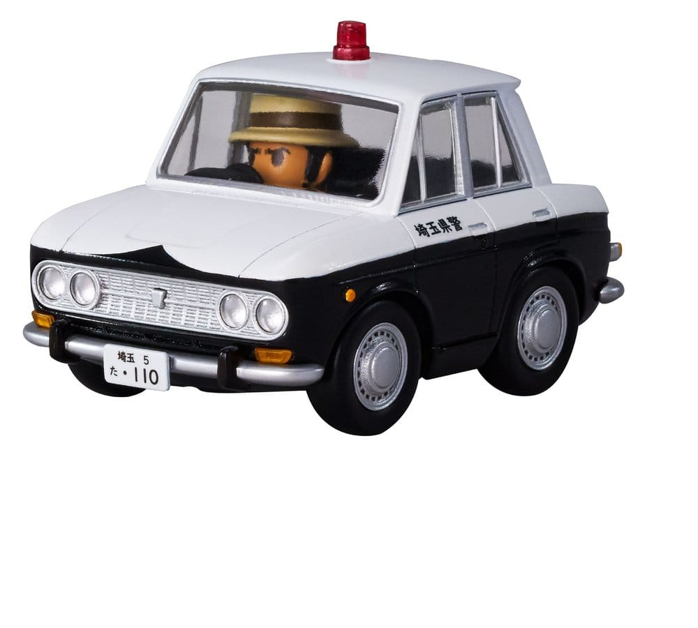 Lupin the Third: The Castle of Cagliostro Q Village PVC Figure Bluebird Patrol Car 9 cm [6]