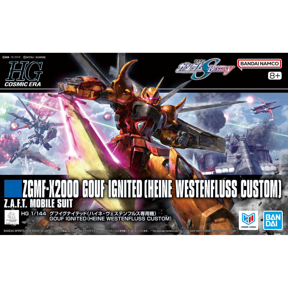 Macheta Gundam HG 1/144 Gouf Ignited Heine Westenfluss Custom [3]