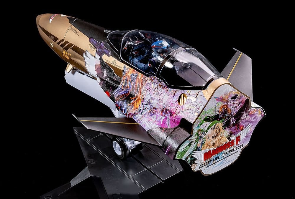 Macross Frontier Plastic Model Kit PLAMAX MF-98: minimum factory Fighter Nose Collection YF-29 GALAXY SET 90 cm [4]
