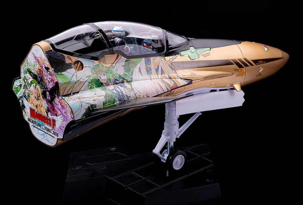 Macross Frontier Plastic Model Kit PLAMAX MF-98: minimum factory Fighter Nose Collection YF-29 GALAXY SET 90 cm [3]