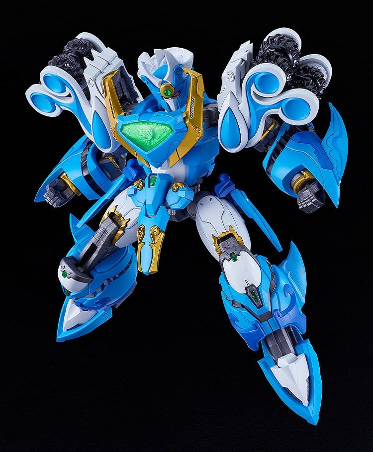 Mado King Granzort Moderoid Plastic Model Kit King's Style Aquabeat Gold Edition 18 cm [7]