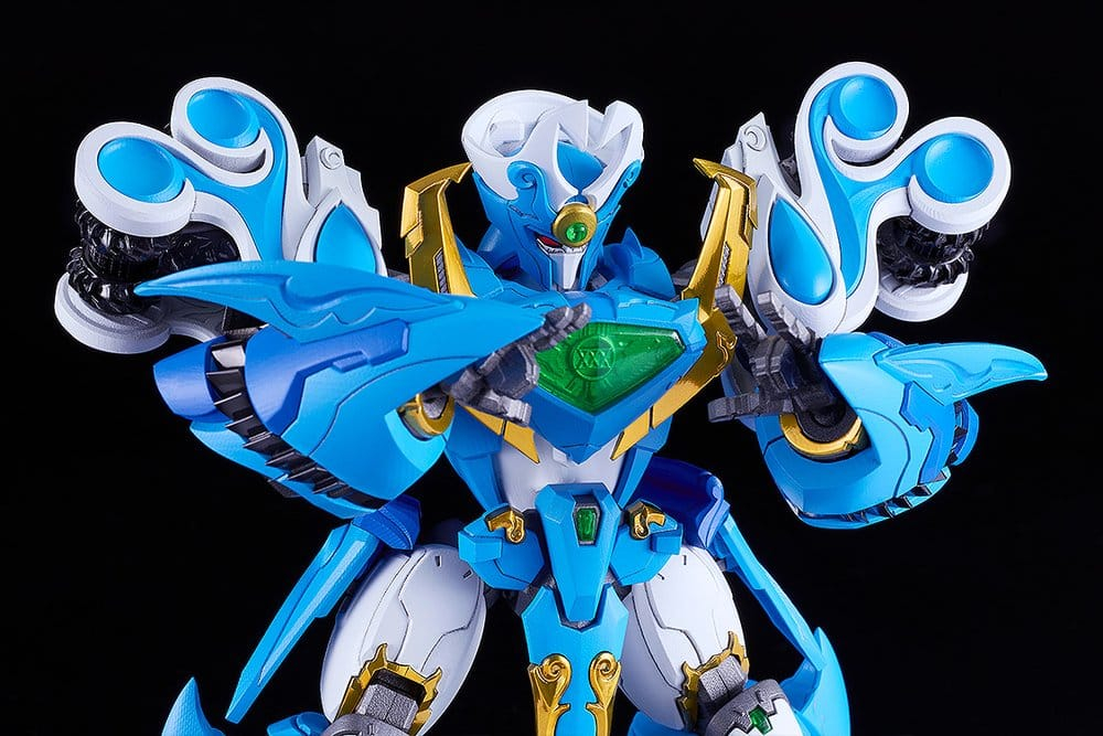 Mado King Granzort Moderoid Plastic Model Kit King's Style Aquabeat Gold Edition 18 cm [8]