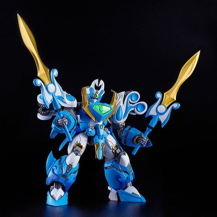 Mado King Granzort Moderoid Plastic Model Kit King's Style Aquabeat Gold Edition 18 cm [5]