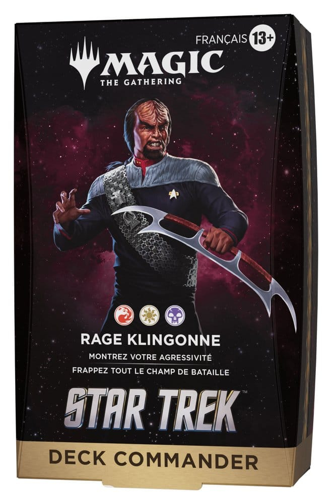 Magic the Gathering Star Trek Commander Decks Case (4) french [3]