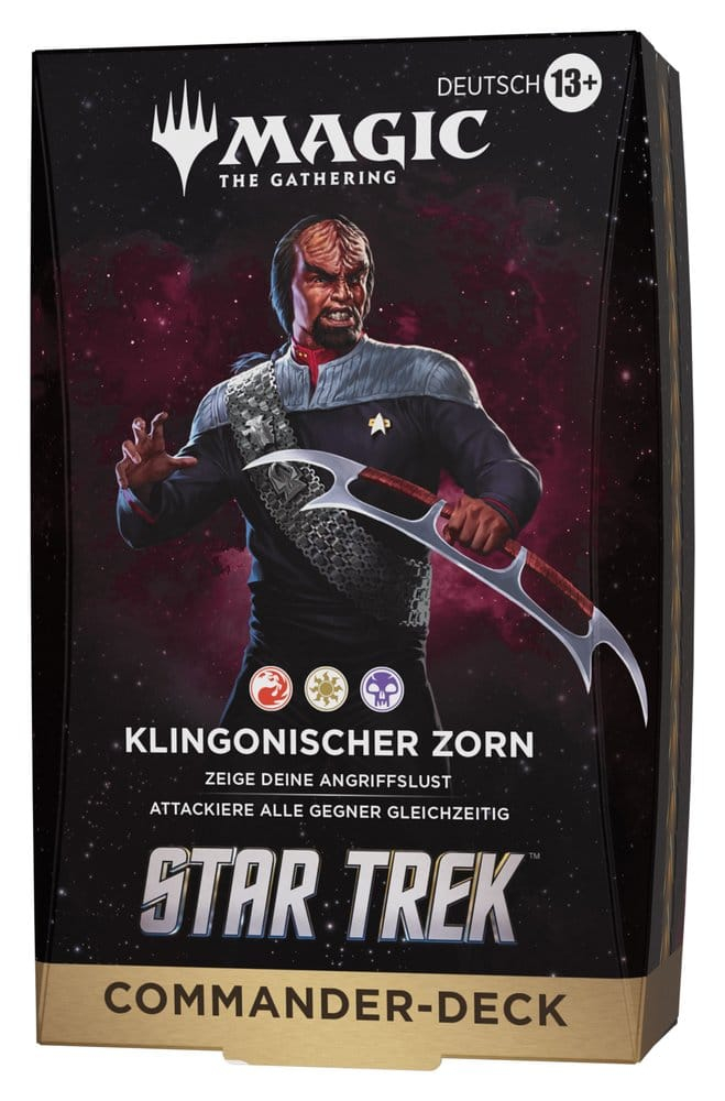 Magic the Gathering Star Trek Commander Decks Case (4) german [3]