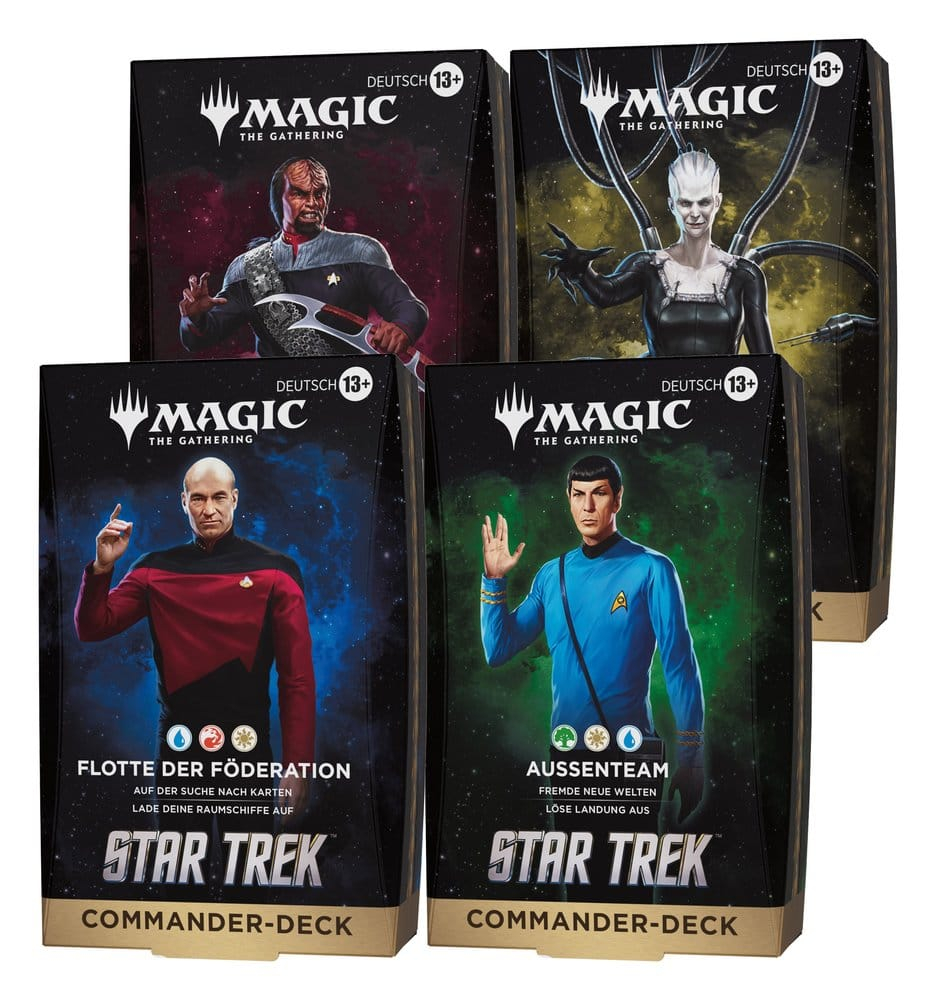 Magic the Gathering Star Trek Commander Decks Case (4) german [5]