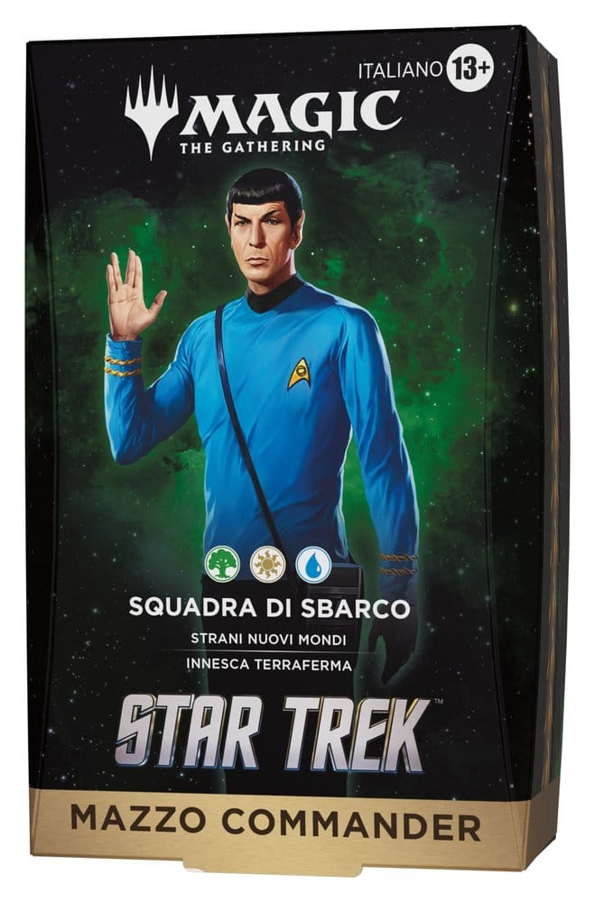 Magic the Gathering Star Trek Commander Decks Case (4) italian [2]