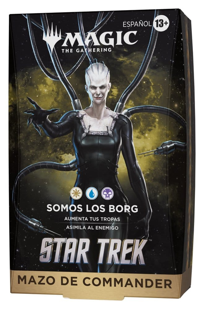 Magic the Gathering Star Trek Commander Decks Case (4) spanish [4]