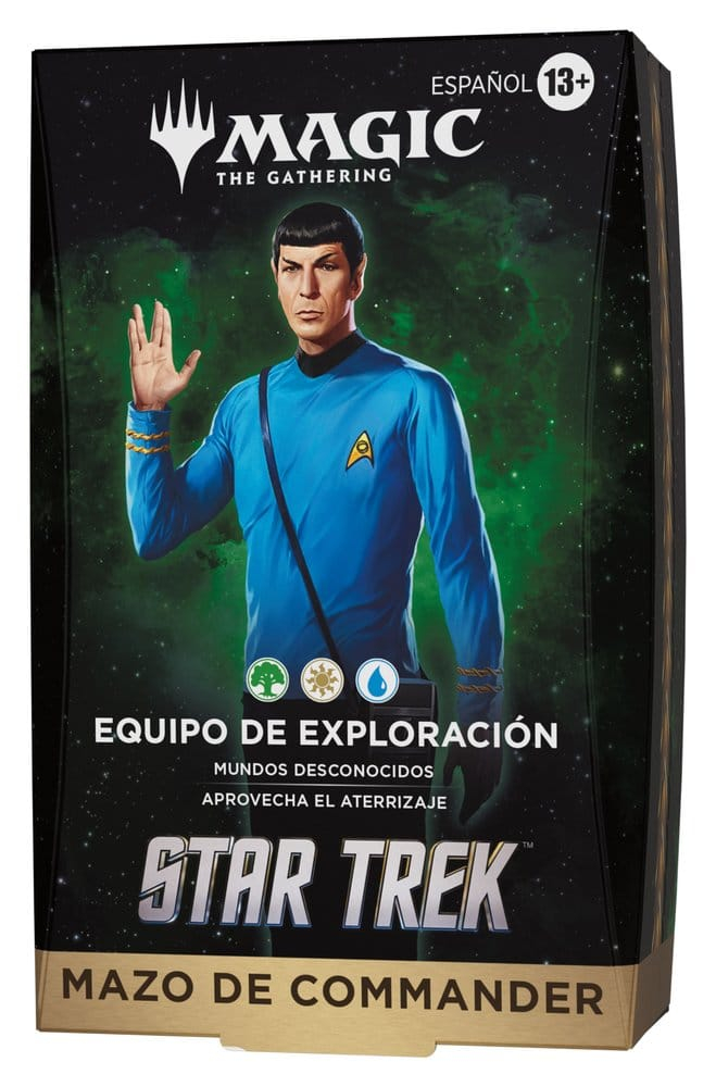 Magic the Gathering Star Trek Commander Decks Case (4) spanish [2]